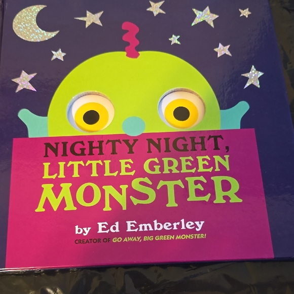 scolastic Other - Nighty Night, Little Green Monster Book New Scolastic
